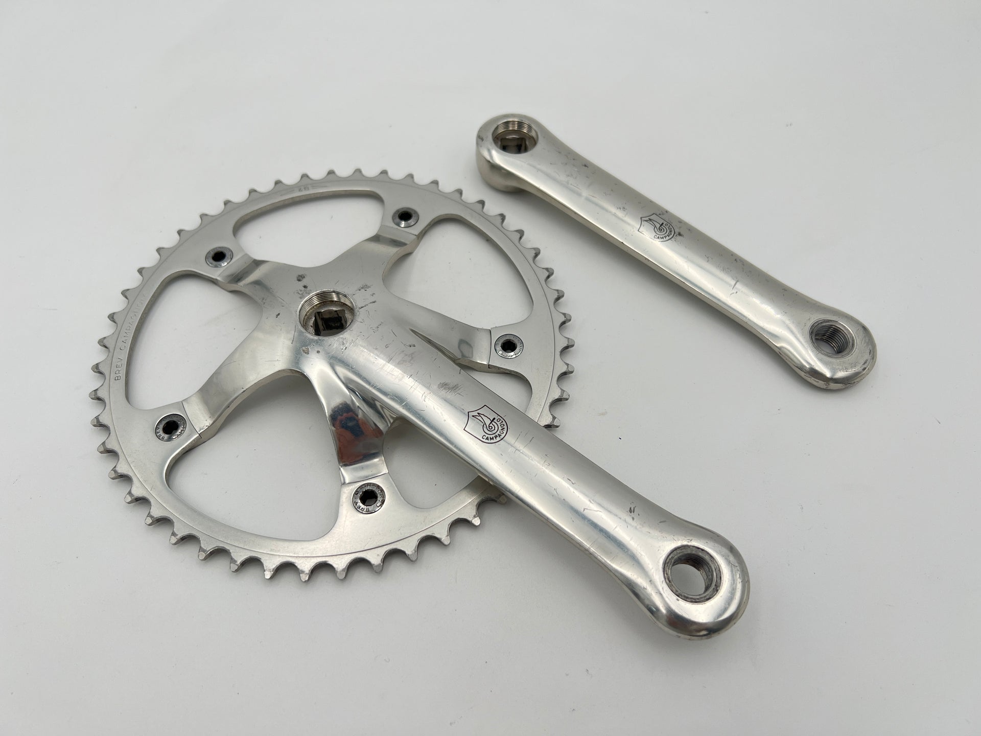 Campagnolo C-Record 165mm Pista Crankset 48T