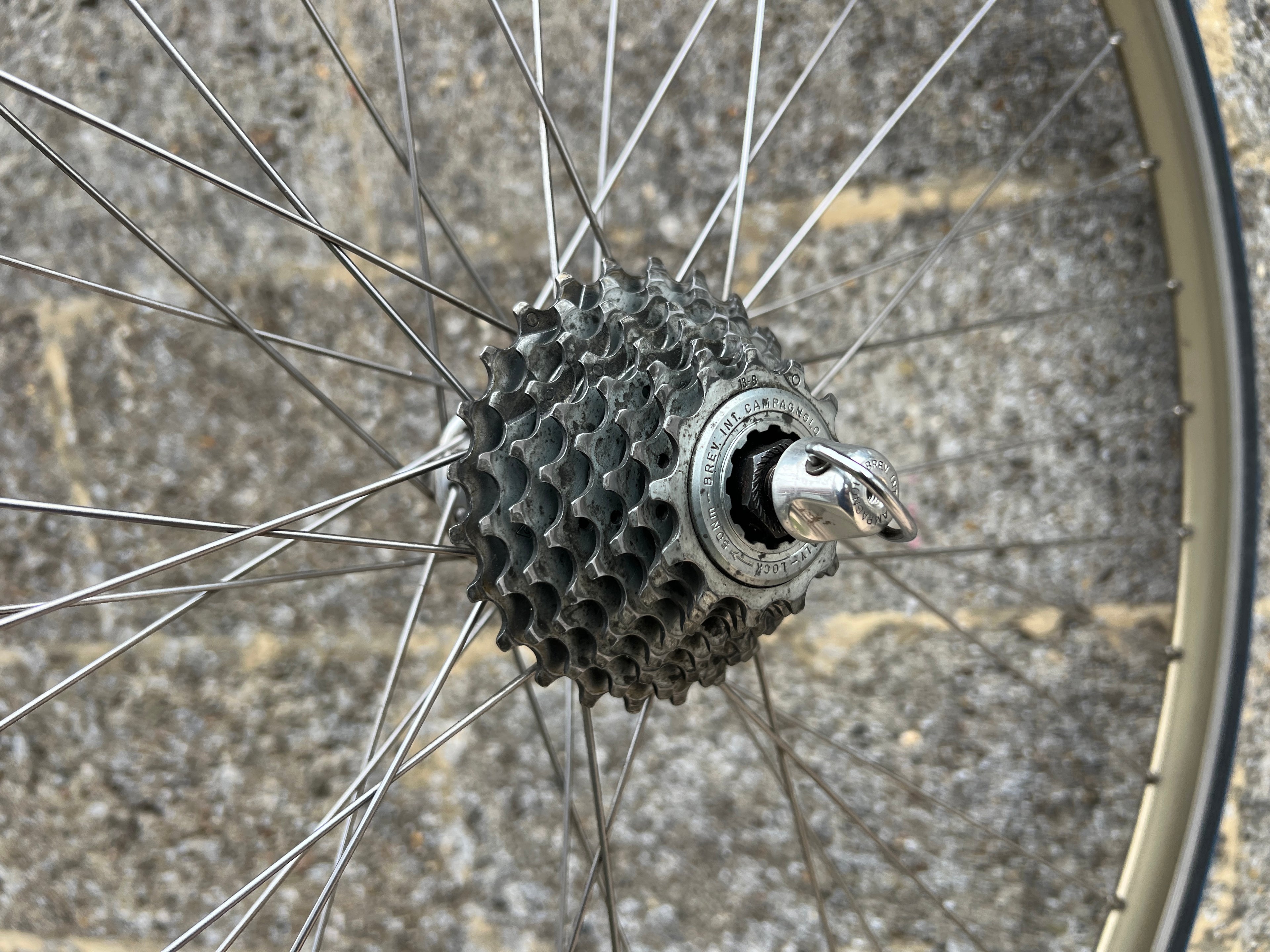 CAMPAGNOLO ATHENA 8s 36H - MAVIC CXP 30 Clincher rims 700c I - 159 CAMPAGNOLO ATHENA 8s 36H - MAVIC CXP 30 Clincher rims 700c I - 159