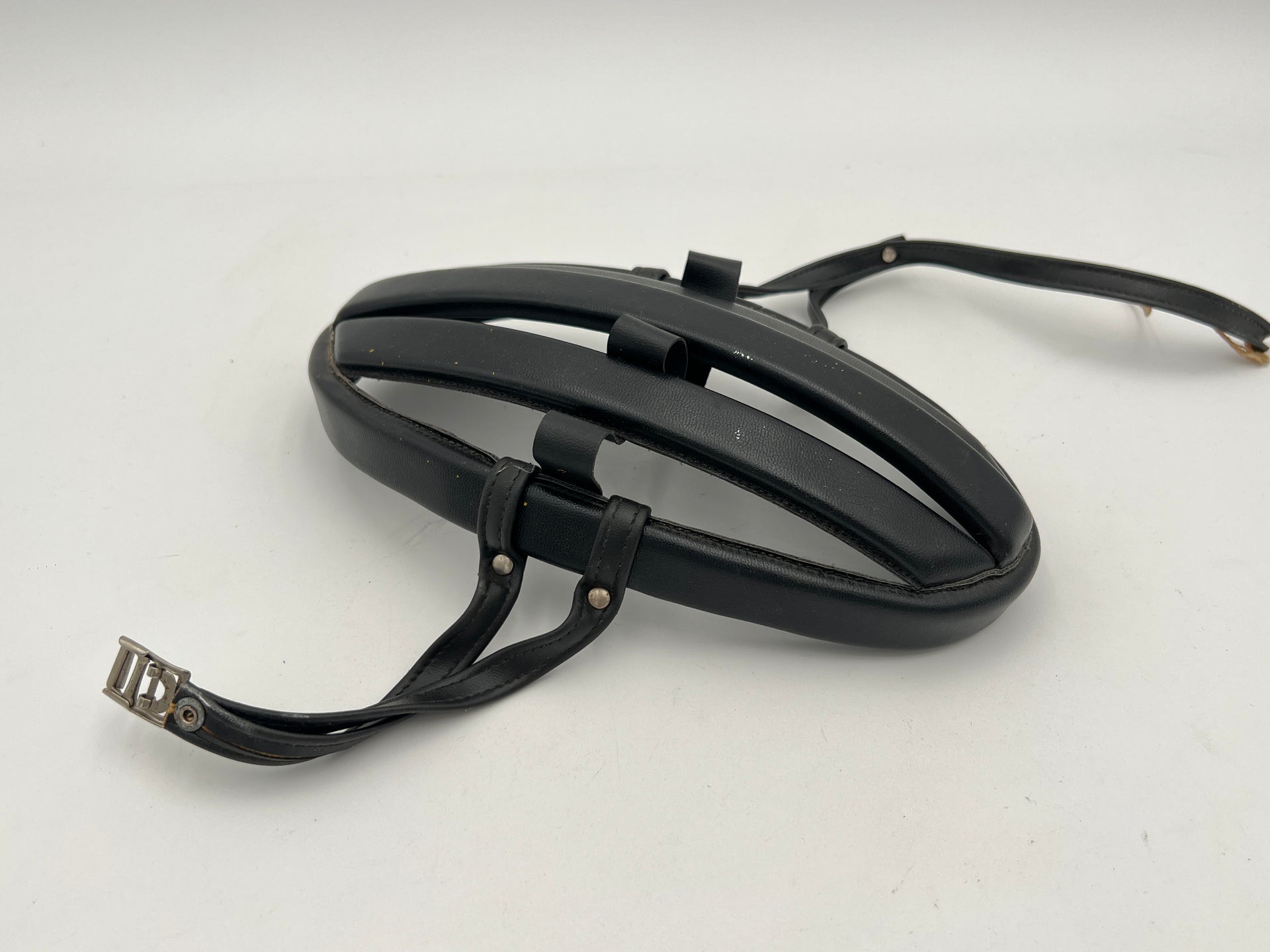 Retro Leather Cycling Helmet