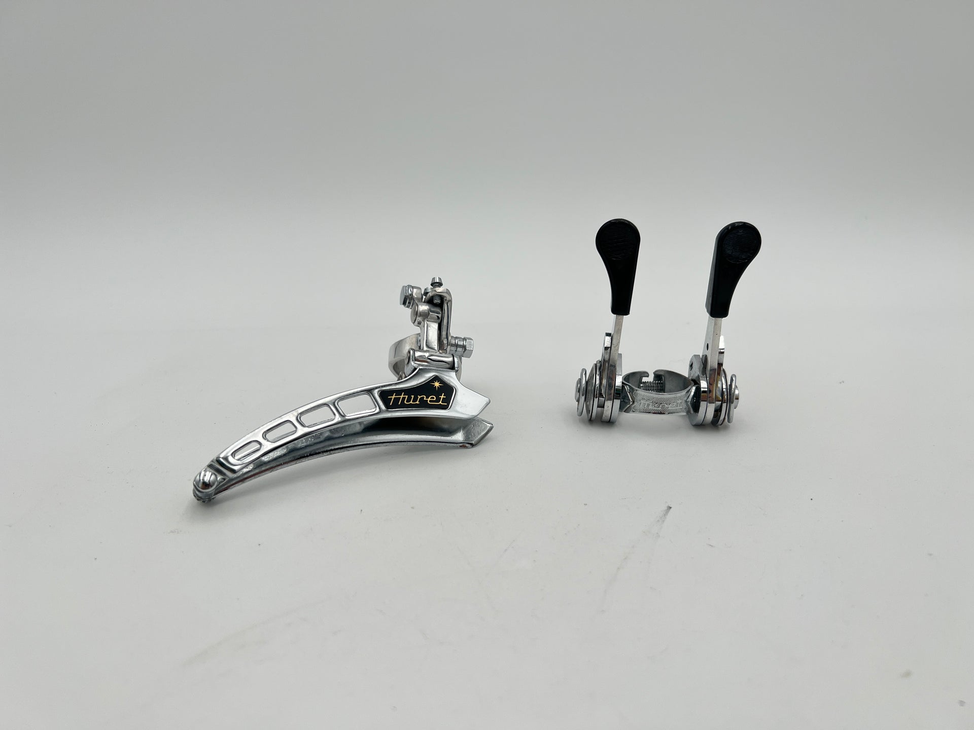 Huret Jubilee Front Derailleur And Shifters