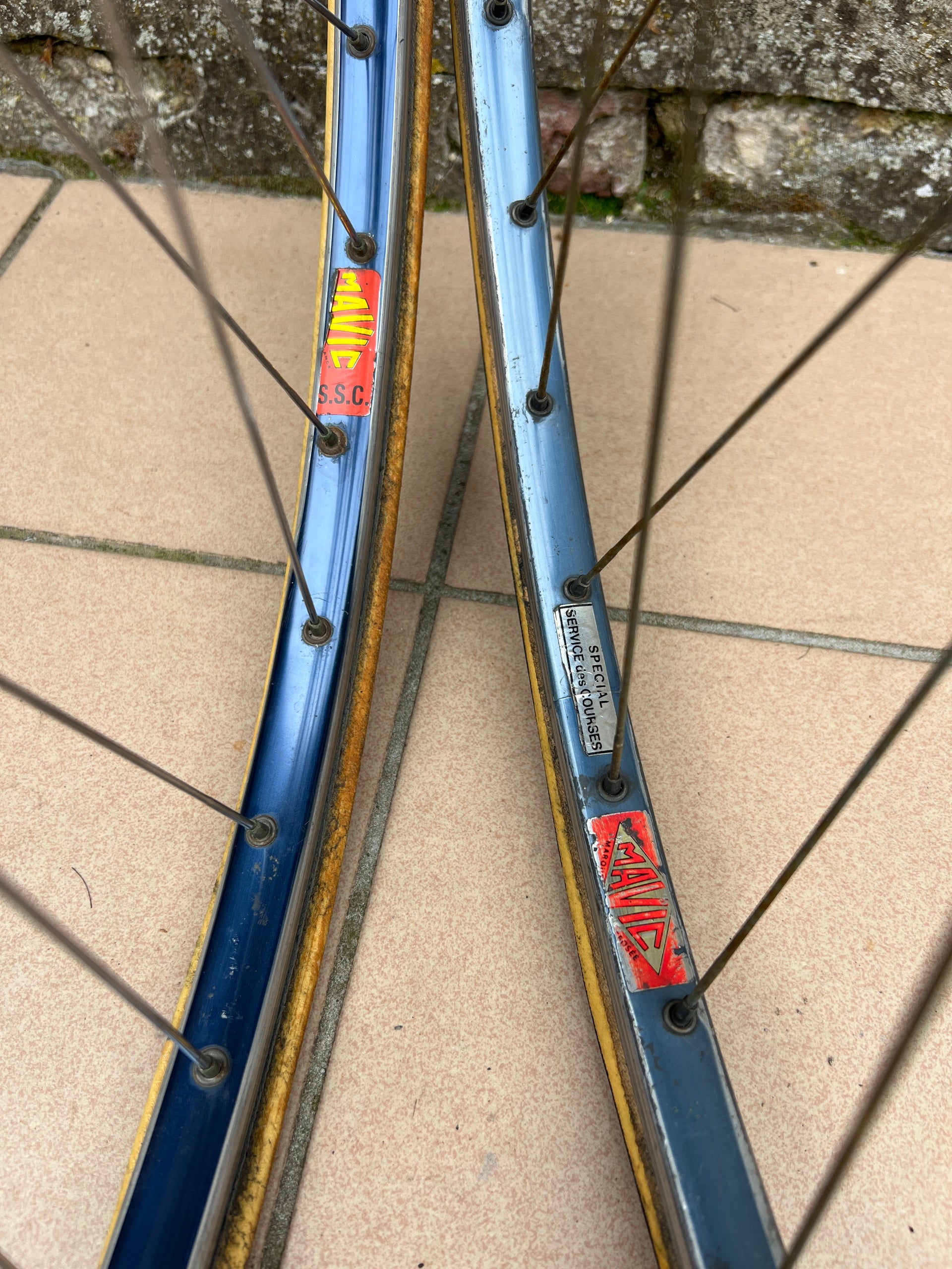Mavic SSC Blue Wheelset