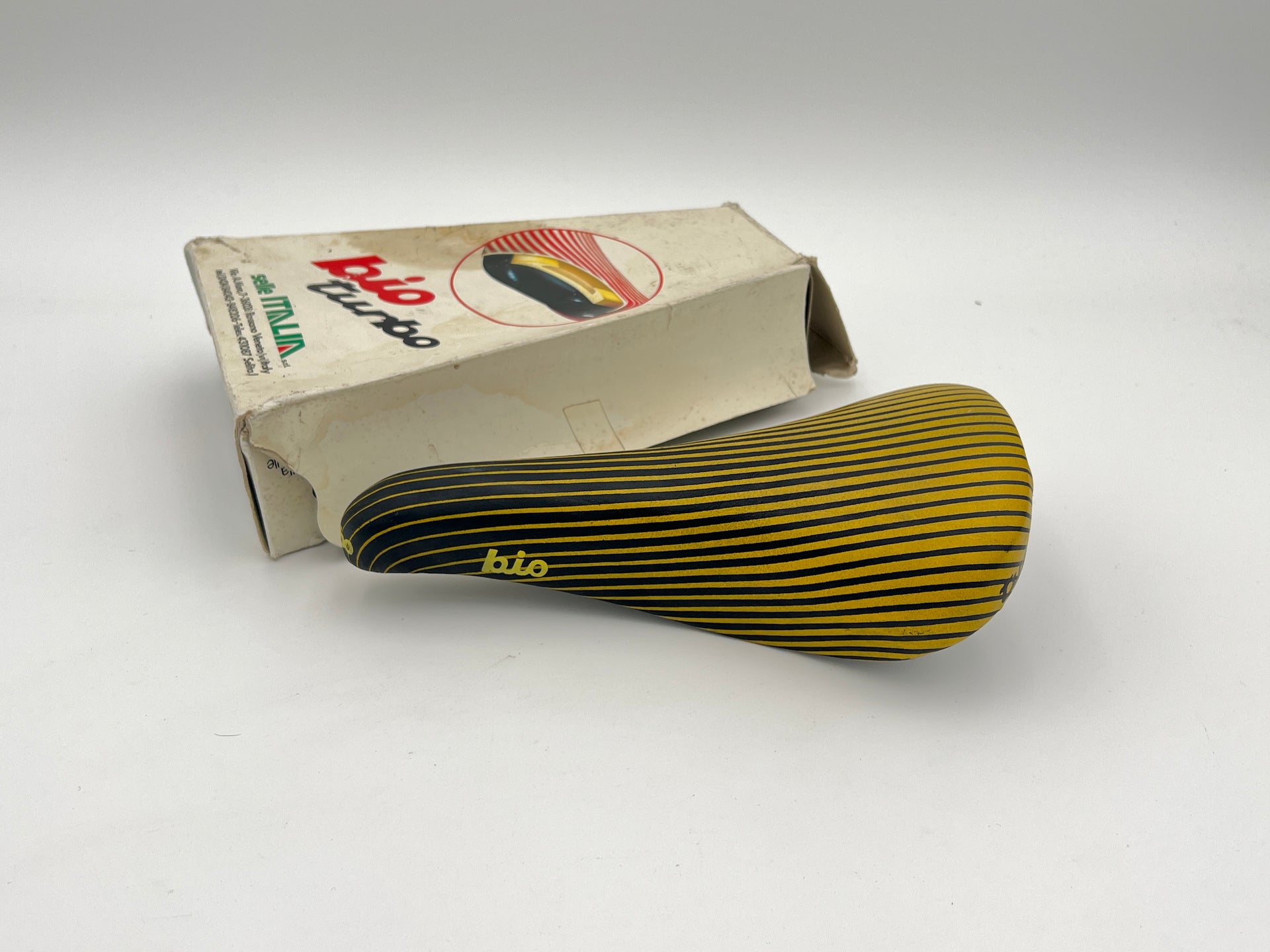 Selle Italia Bio Turbo Black And Yellow NOS