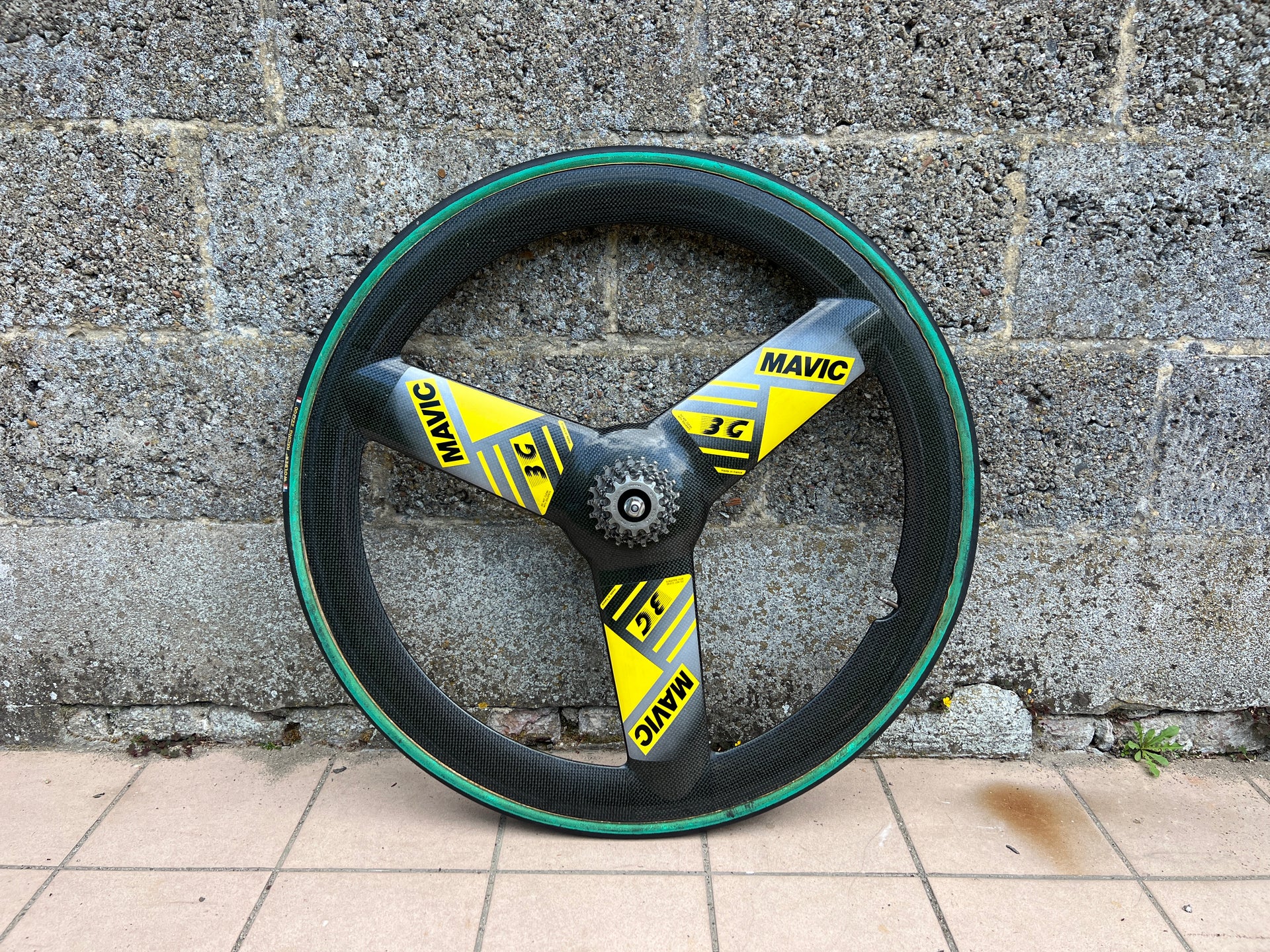 Mavic 3G Tri-Spoke Rearwheel