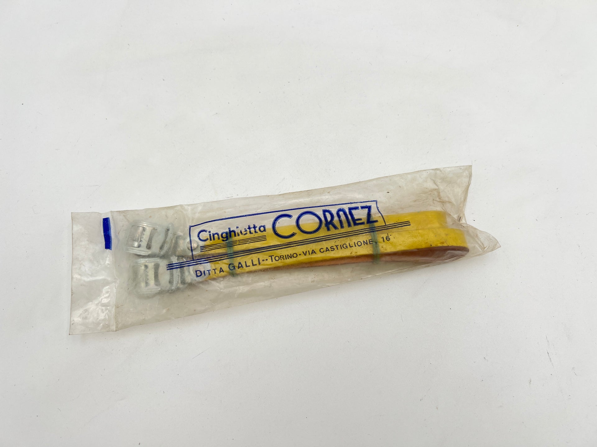 Cornez Leather Pedal Toe Straps