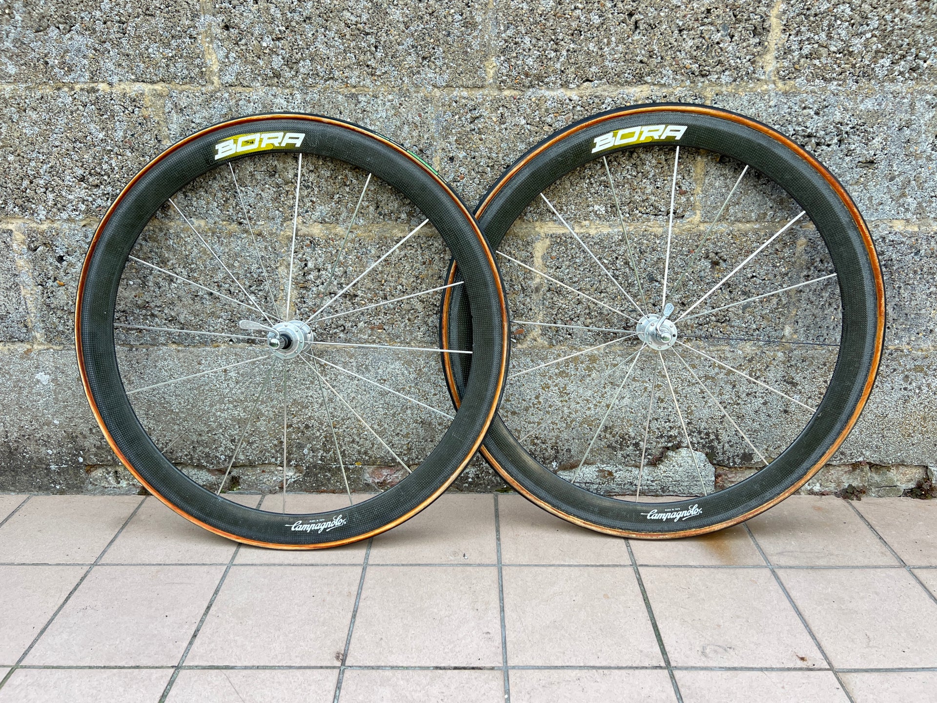 Campagnolo Bora 1st Generation Carbon wheelset 700C