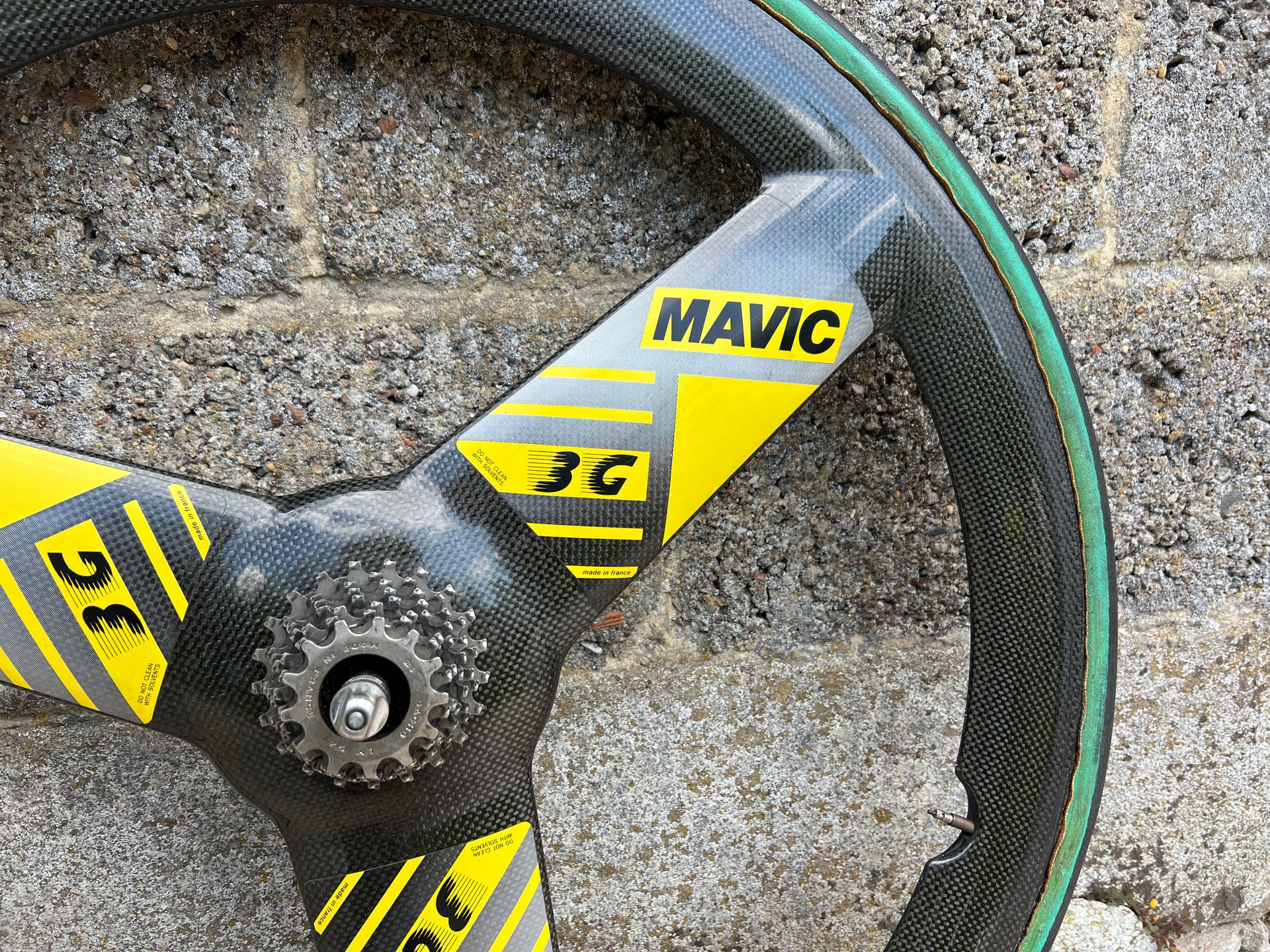 Mavic 3G Tri-Spoke Rearwheel