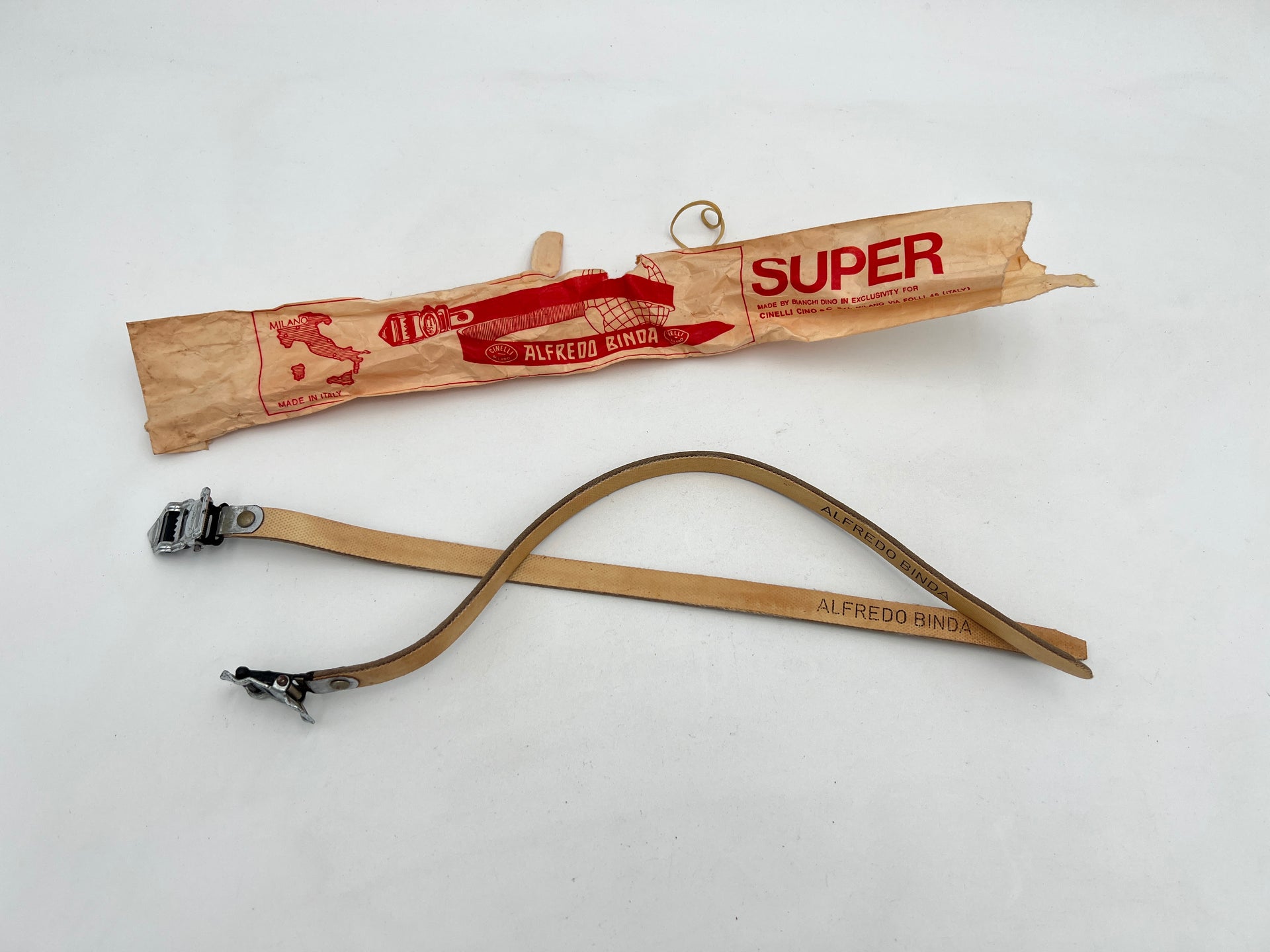 Alfredo Binda Toe Straps