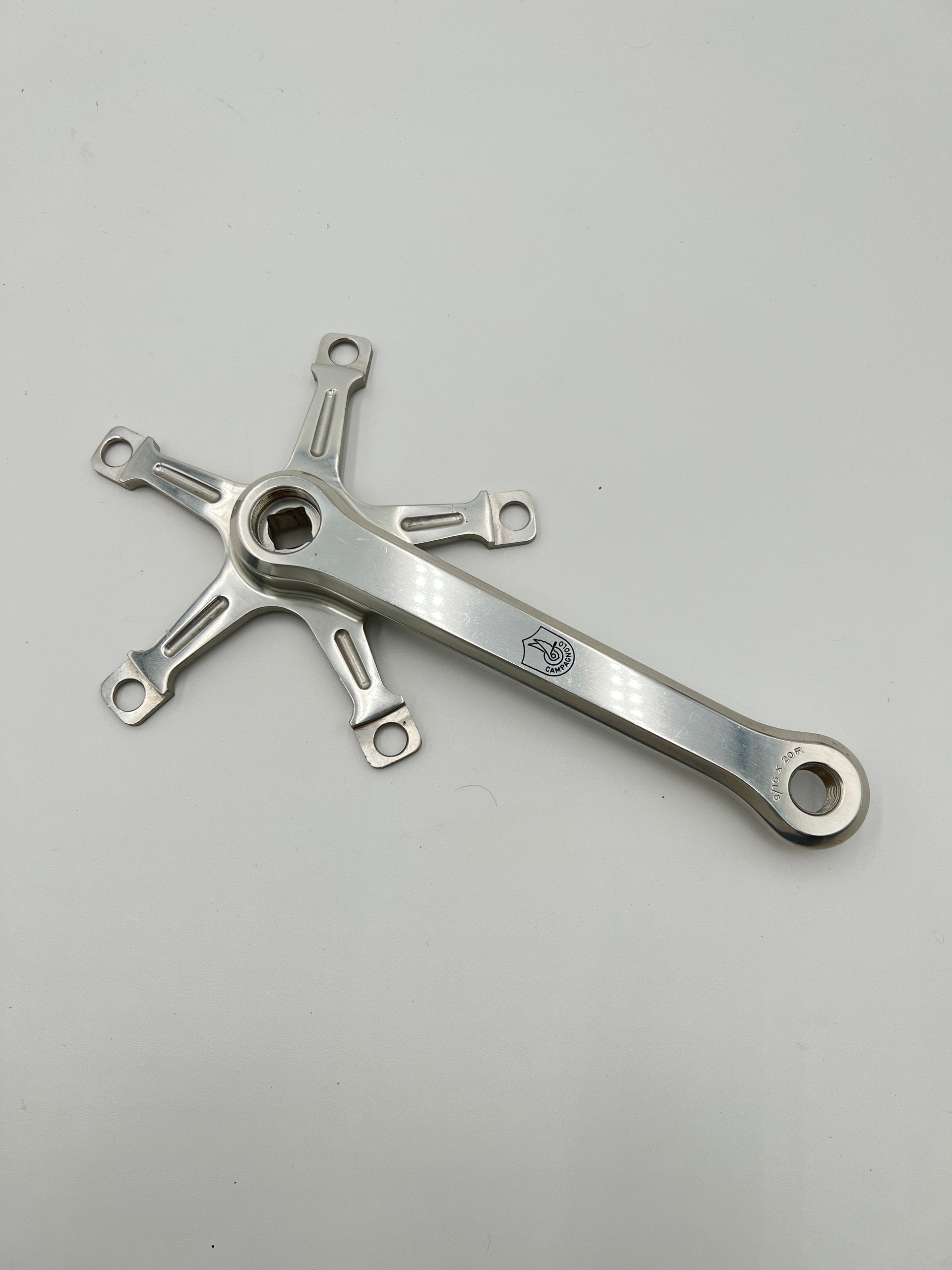 Campagnolo Super Record Pista Track Non Fluted 175mm Drive Side Crank