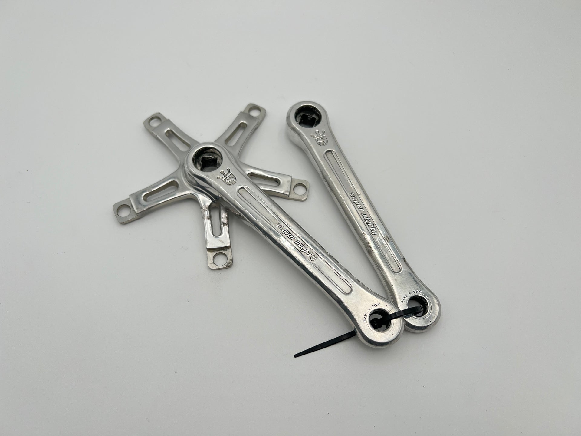 Sugino Super Mighty Track Pista Crankset 170mm Japan 144BCD