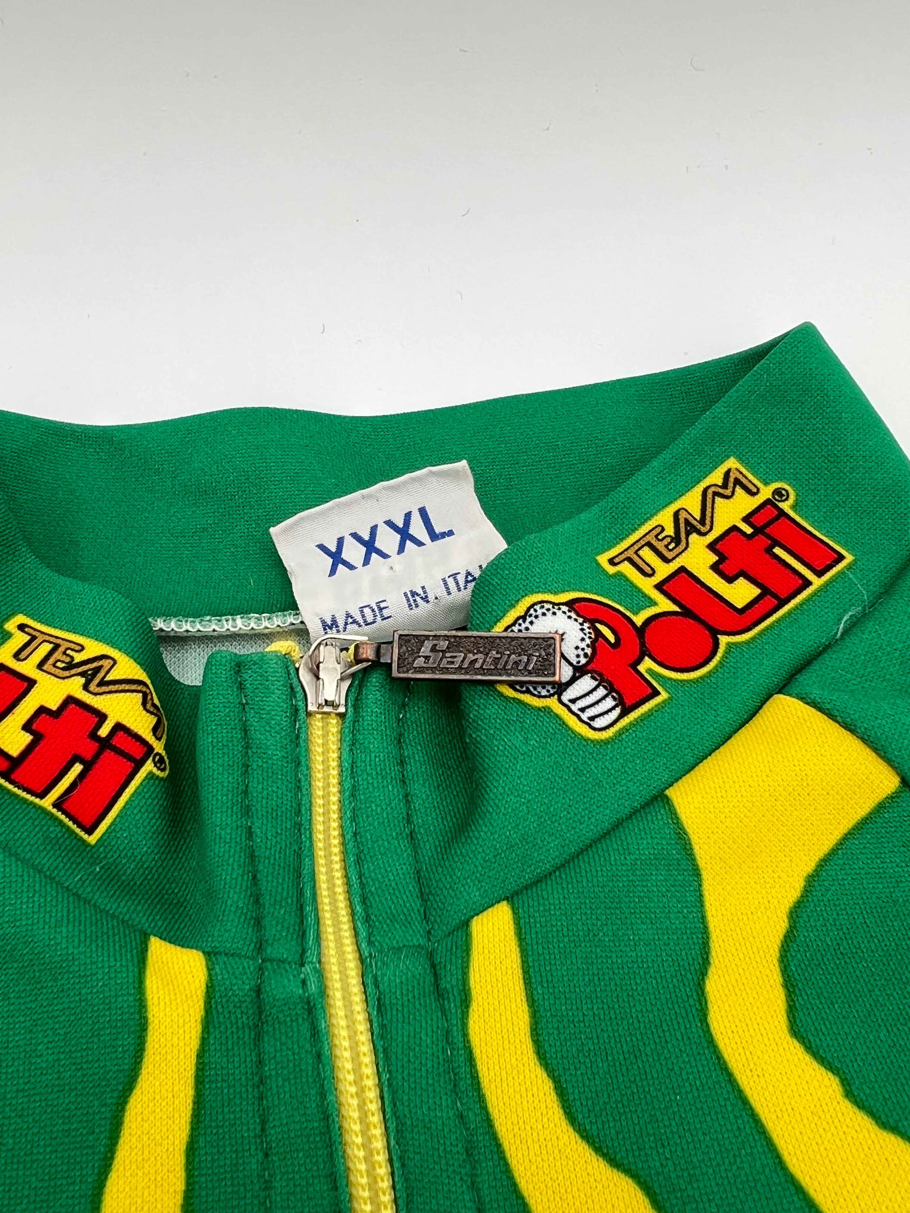 TEAM POLTI 1994-97 CYCLING SHIRT JERSEY SANTINI SIZE M ADULT TOUR DE FRANCE | UK TEAM POLTI 1994-97 CYCLING SHIRT JERSEY SANTINI SIZE M ADULT TOUR DE FRANCE | UK