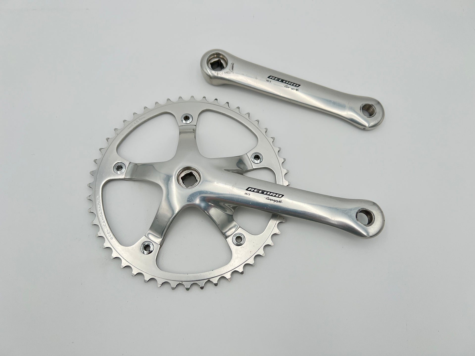 Campagnolo Record 165mm Pista crankset 48T